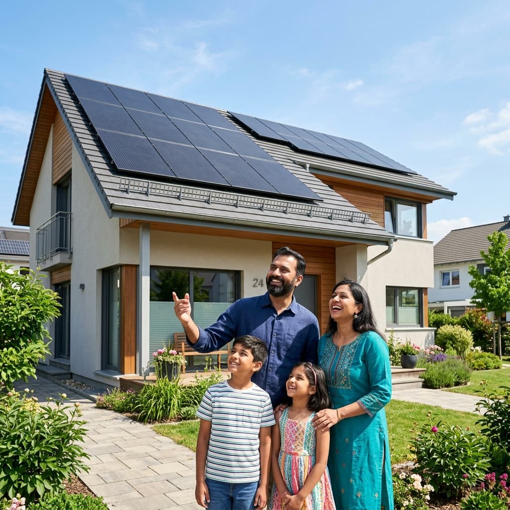 3.3 kW Rooftop Solar Installation in Kankarbagh, Patna